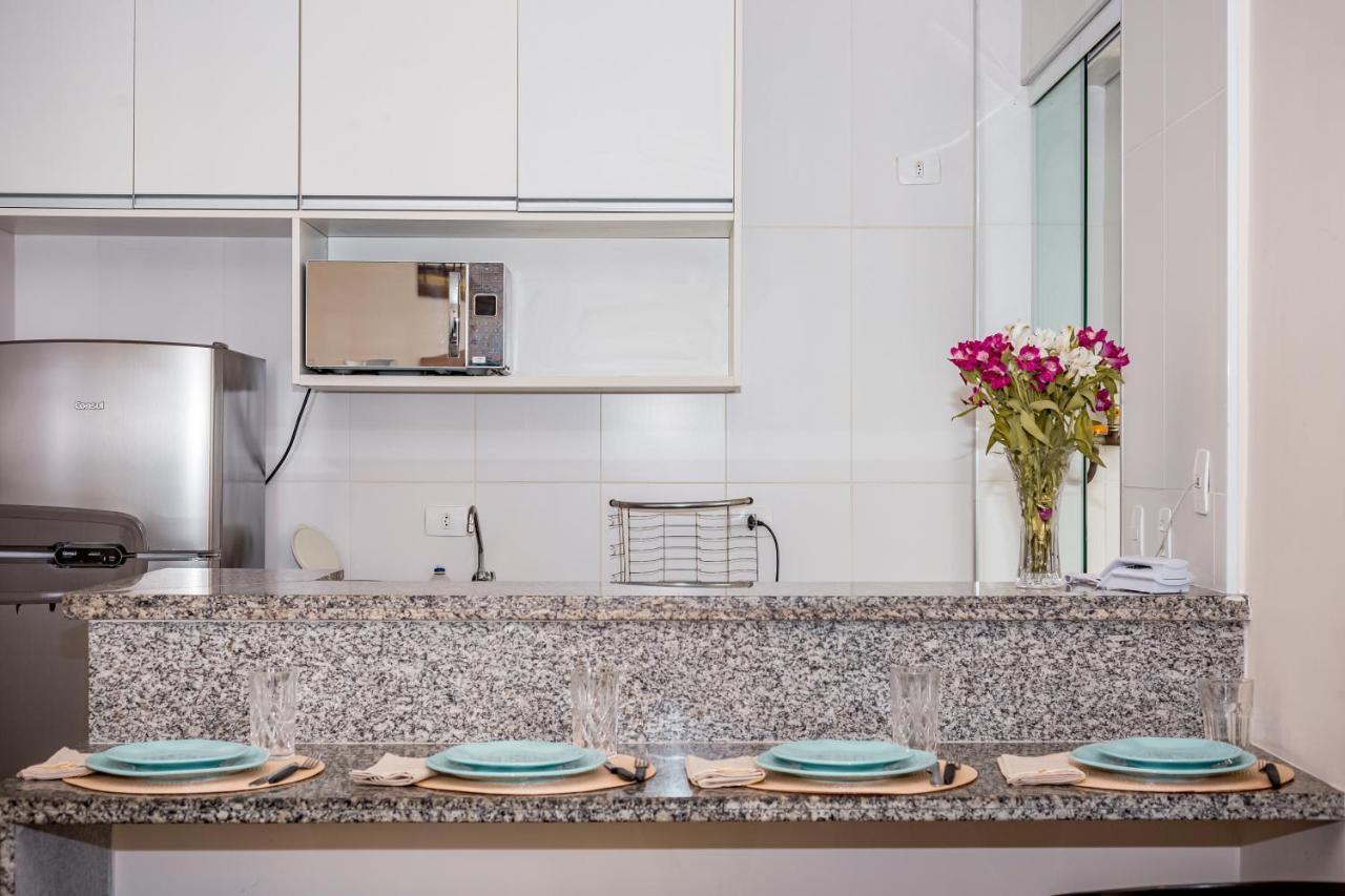 Flat Top - 100 M Da Praia De Pitangueiras 4083 Guaruja Ngoại thất bức ảnh